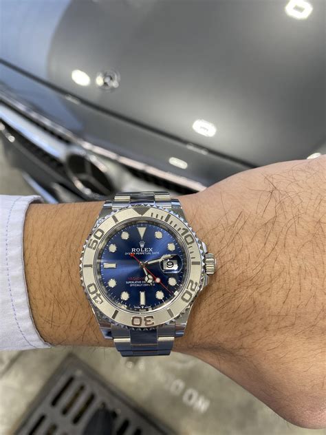 rolex yacht master 40 lug to lug|rolex yacht master blue dial review.